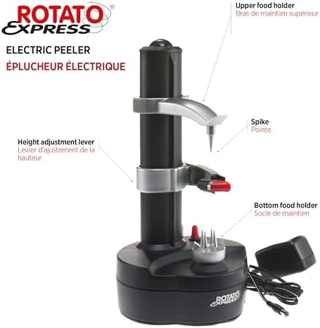 Starfrit Rotato Express Electric Peeler with Spare Blades - Image 4