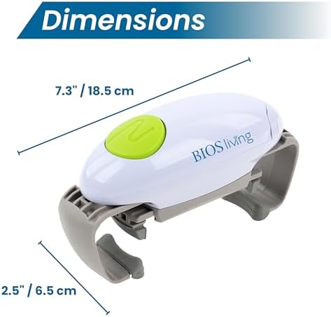 Alternative view of BIOS Living Electric Jar Opener – Automatic Hands-Free Jar Opener for Stubborn Lids, One-Touch Operation, Battery Powered  Amazon.ca: Home