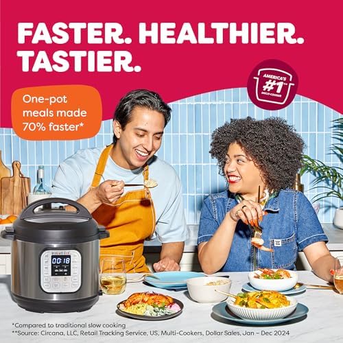 Alternative view of Instant Pot Duo 7-in-1 Multi-Function Stainless Steel Cooker